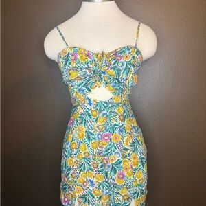 Floral Cutout Sundress